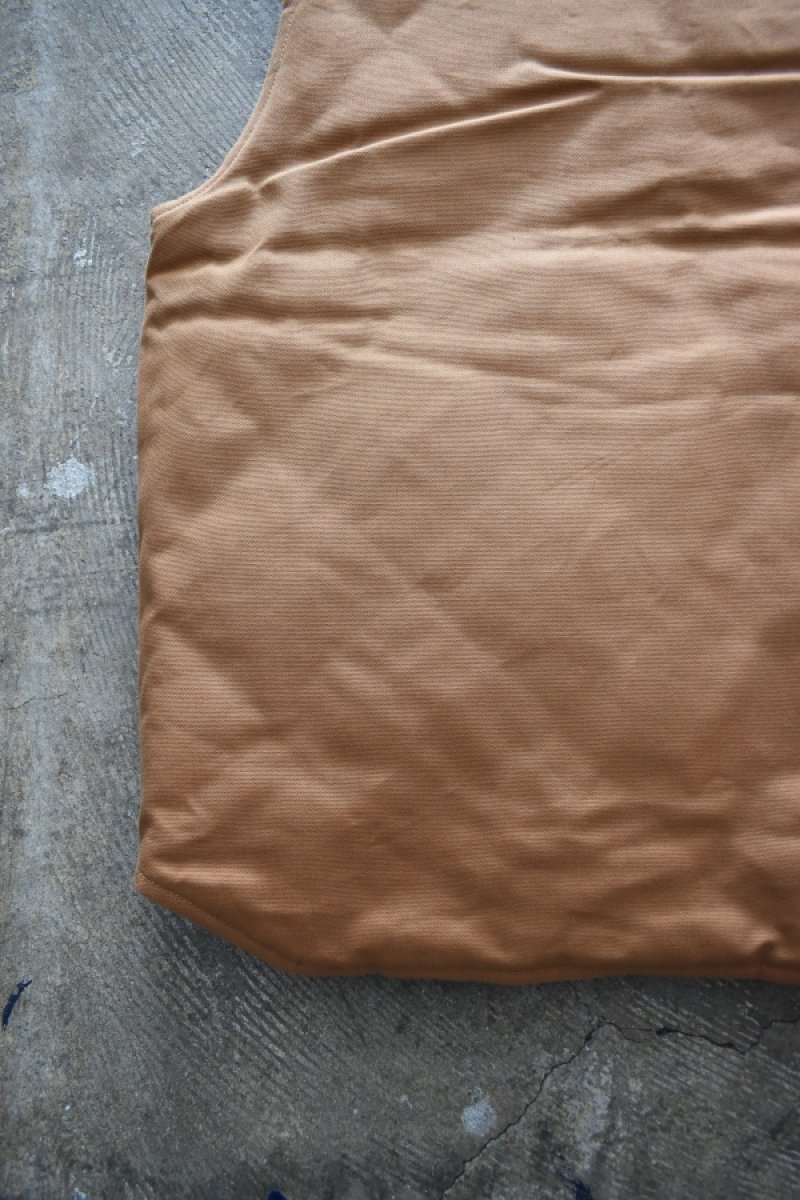 画像11: [NEW] Carhartt V01 firm duck insulated rib collar vest [BROWN] (11)