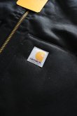 画像5: [NEW] Carhartt V01 firm duck insulated rib collar vest [BLACK] (5)