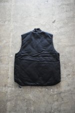 画像9: [NEW] Carhartt V01 firm duck insulated rib collar vest [BLACK] (9)