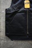 画像3: [NEW] Carhartt V01 firm duck insulated rib collar vest [BLACK] (3)