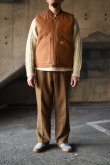 画像15: [NEW] Carhartt V01 firm duck insulated rib collar vest [BROWN] (15)