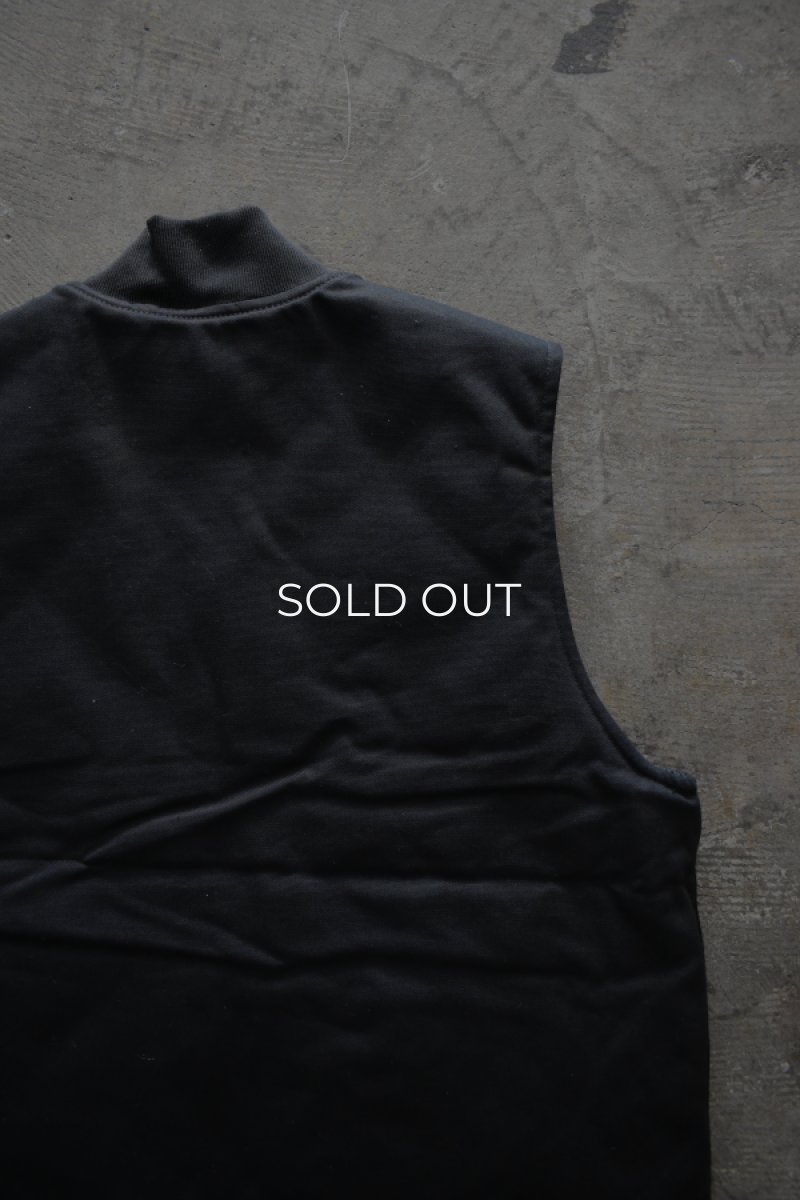 画像10: [NEW] Carhartt V01 firm duck insulated rib collar vest [BLACK] (10)