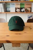 画像1: [NEW] POLO RALPH LAUREN cotton baseball 6 panel cap [GREEN]  (1)
