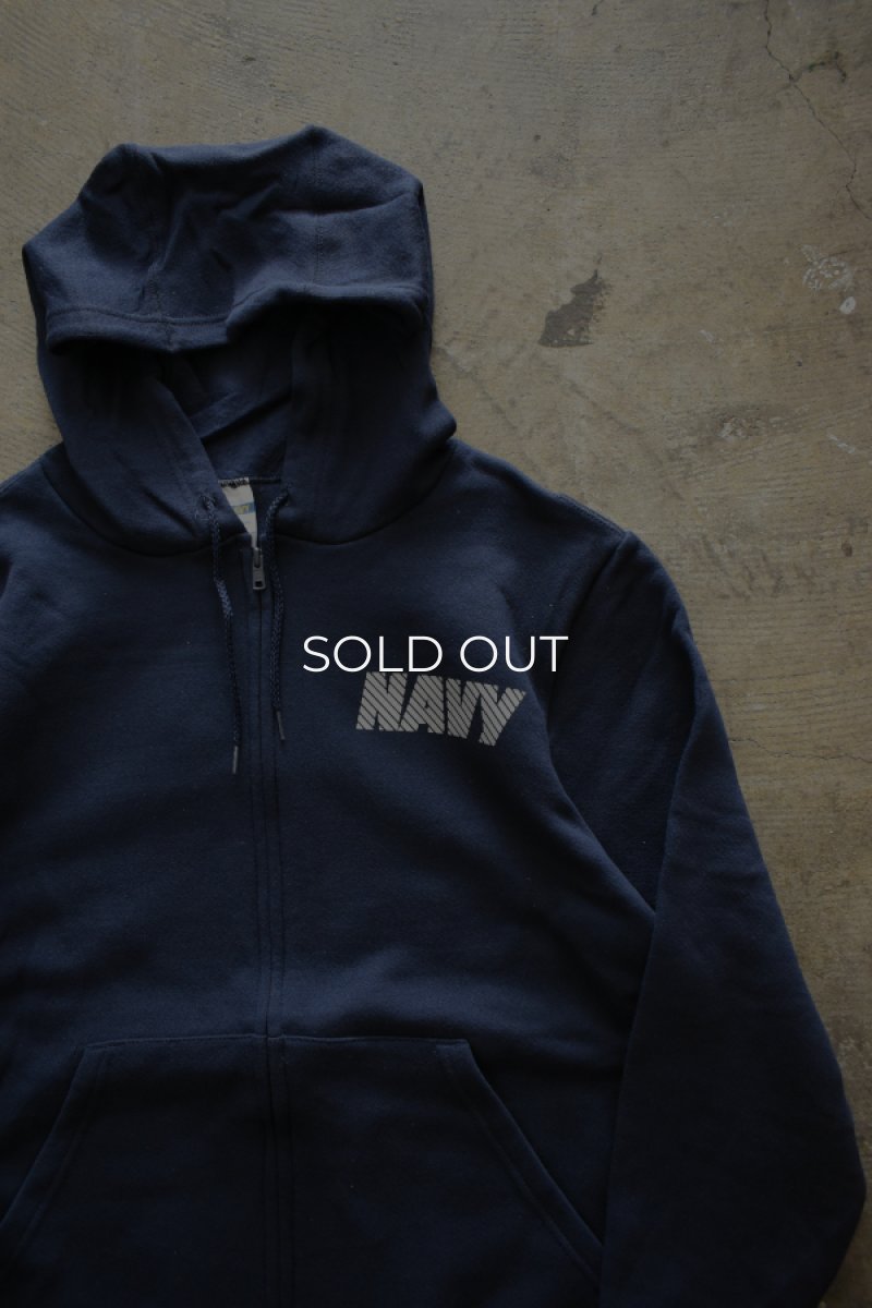 画像1: [NEW] SOFFE U.S.NAVY zip hoodie (1)