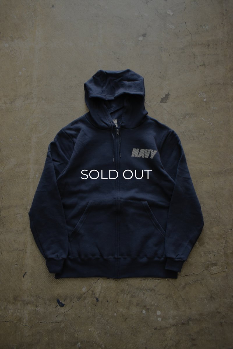 画像3: [NEW] SOFFE U.S.NAVY zip hoodie (3)