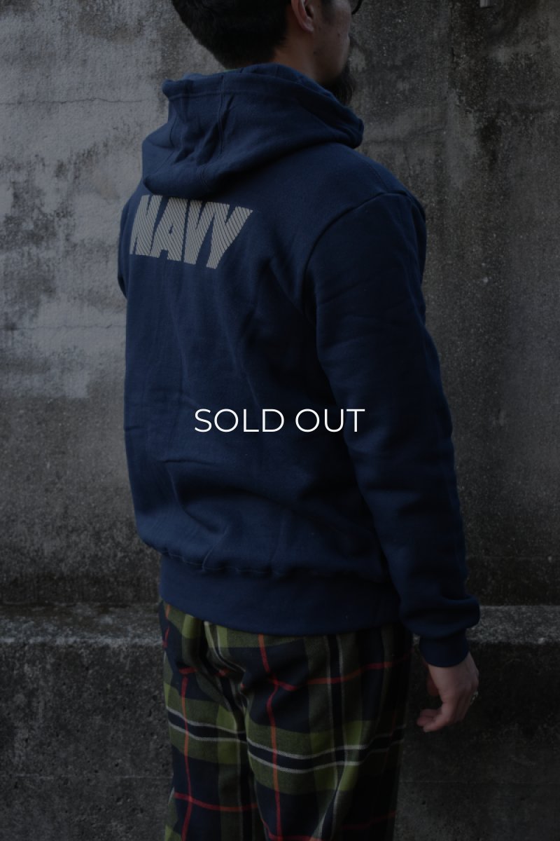 画像18: [NEW] SOFFE U.S.NAVY zip hoodie (18)