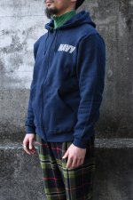 画像17: [NEW] SOFFE U.S.NAVY zip hoodie (17)