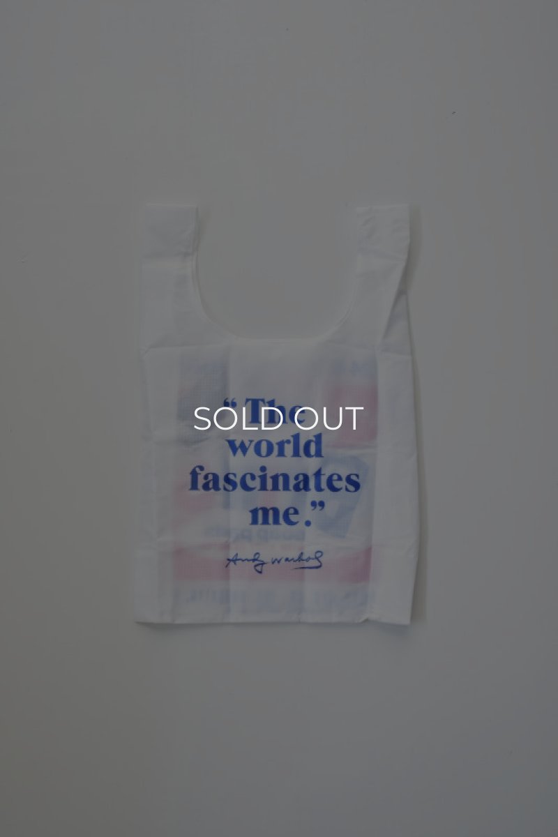 画像4: [NEW] Chronicle Books (クロニクルブックス) PACKABLE TOTE -ANDY WARHOL- [BRILLO] (4)