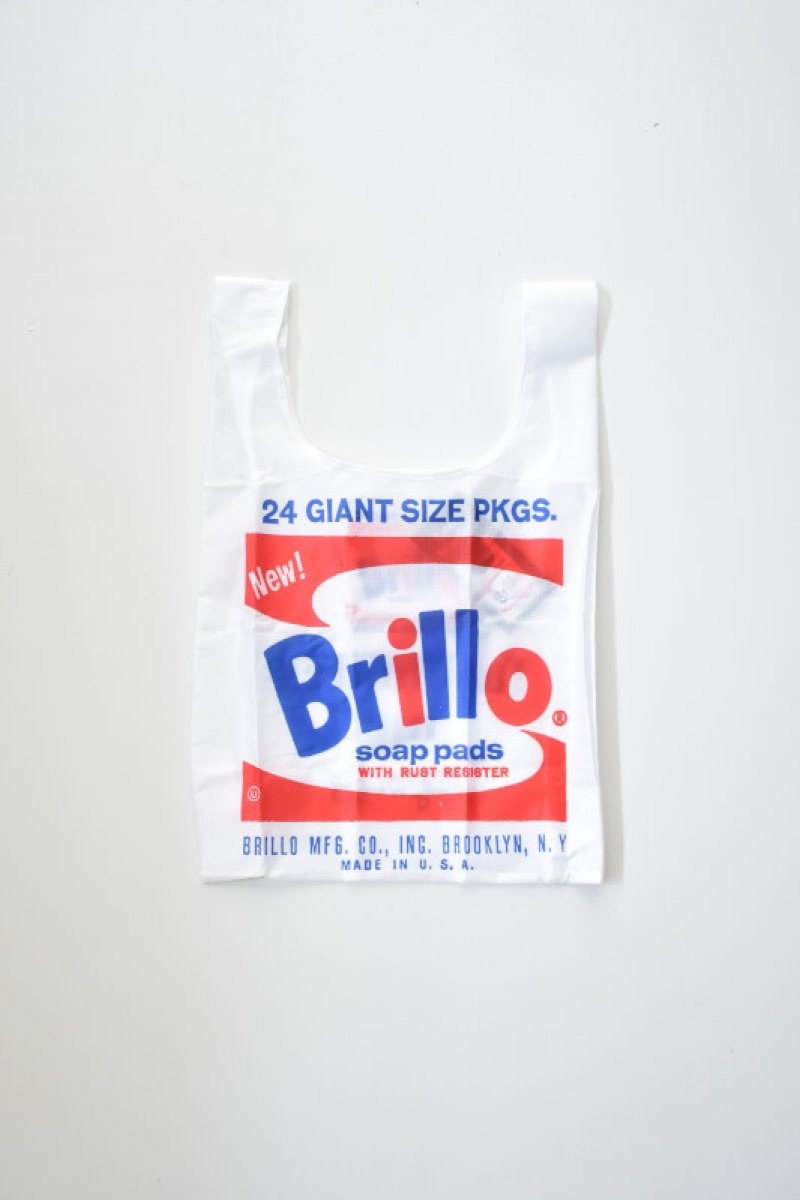 画像1: [NEW] Chronicle Books (クロニクルブックス) PACKABLE TOTE -ANDY WARHOL- [BRILLO] (1)
