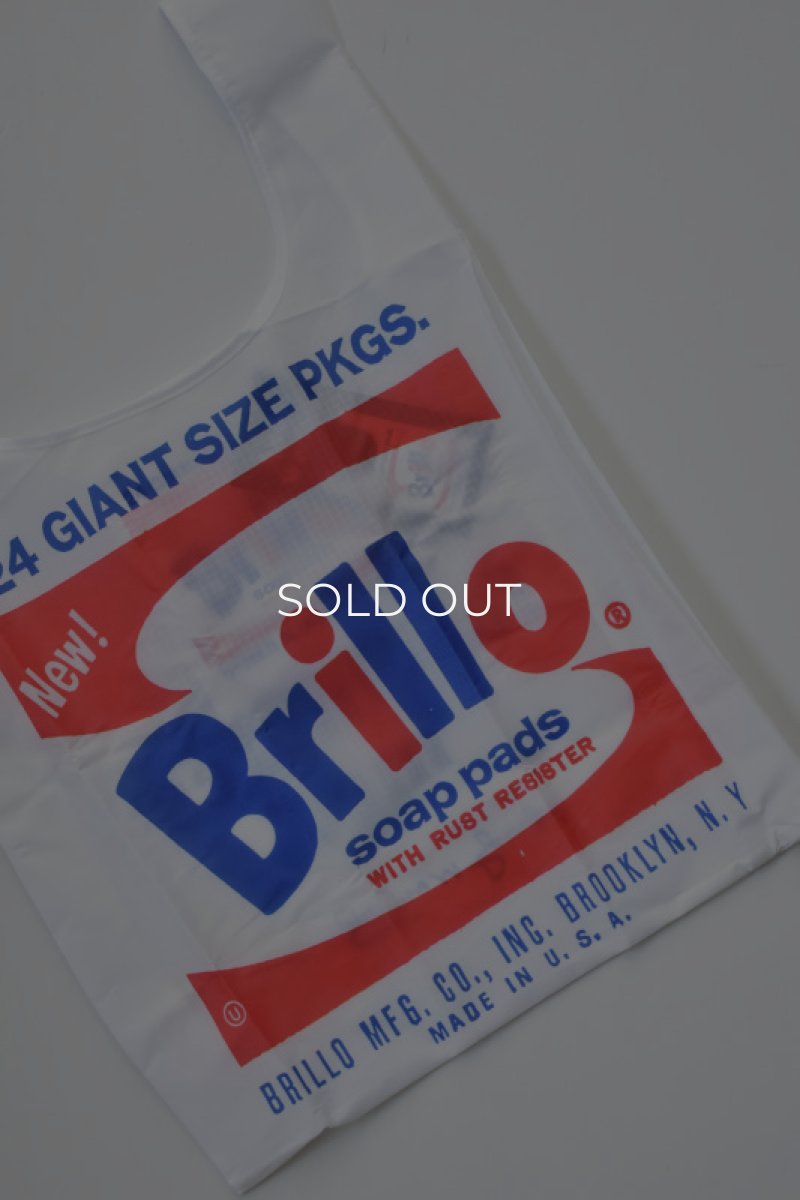 画像3: [NEW] Chronicle Books (クロニクルブックス) PACKABLE TOTE -ANDY WARHOL- [BRILLO] (3)