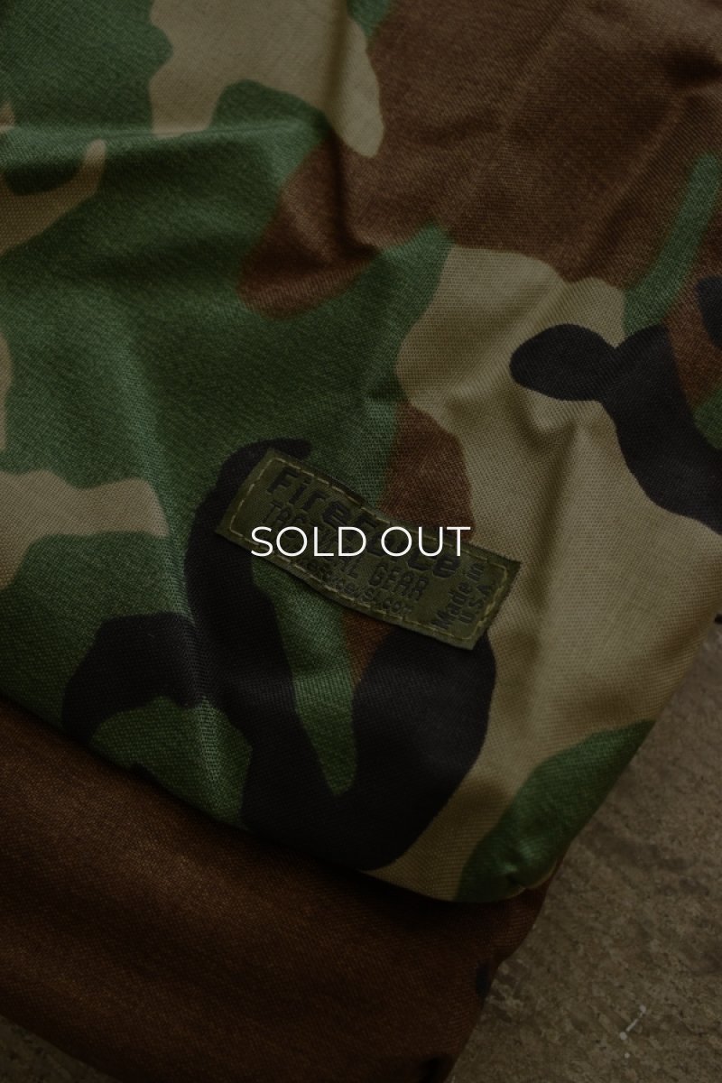 画像6: [DEADSTOCK] FIRE FORCE TACTICAL GEAR Aviator Flyers Helmet Bag -WOODLAND CAMO- (6)