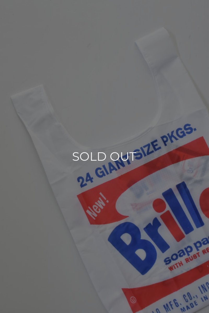 画像2: [NEW] Chronicle Books (クロニクルブックス) PACKABLE TOTE -ANDY WARHOL- [BRILLO] (2)