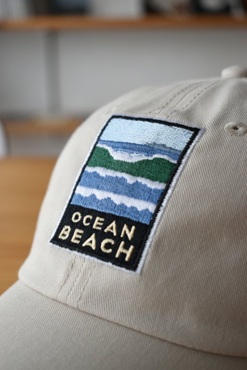 画像5: [NEW] GOLDEN GATE NATIONAL PARKS CONSERVANCY cotton 6 panel cap "OCEAN BEACH" (5)