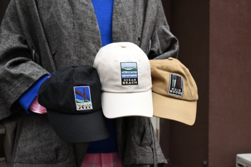 画像1: [NEW] GOLDEN GATE NATIONAL PARKS CONSERVANCY cotton 6 panel cap "OCEAN BEACH"