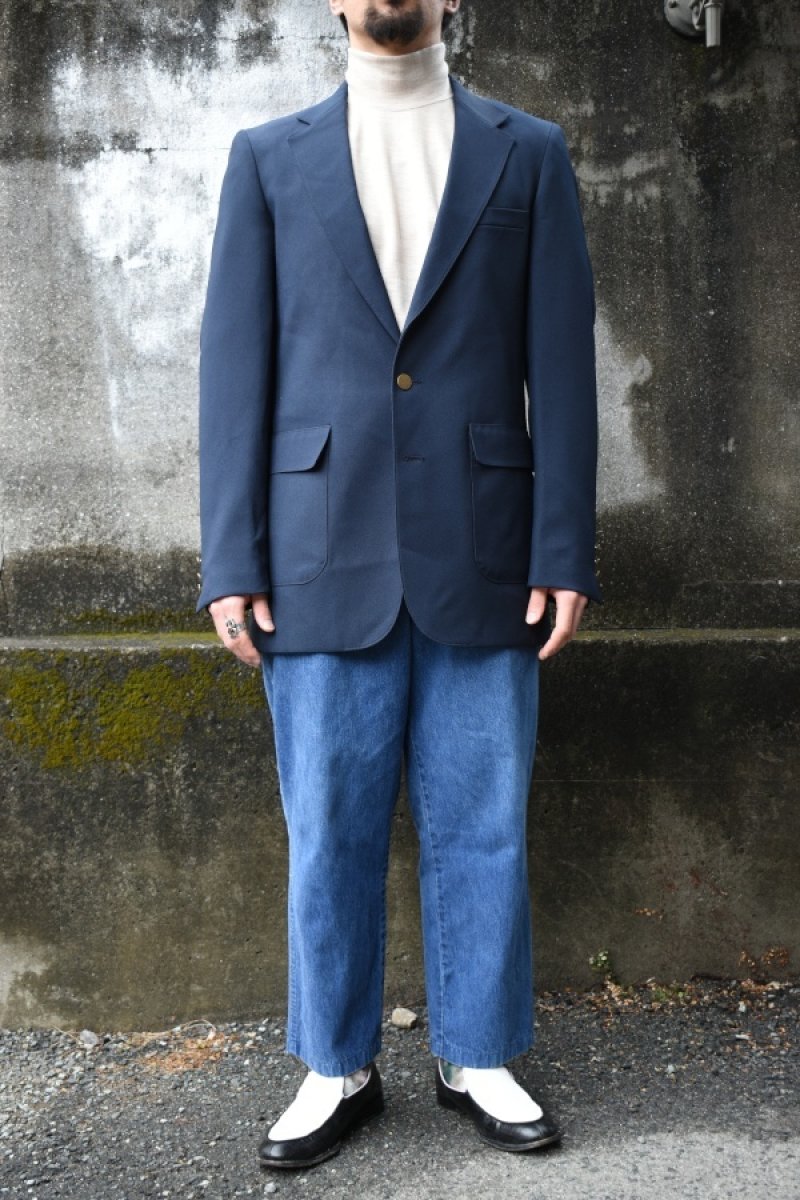 画像16: 70's LEVI’S ACCTION SUIT STA-PREST  navy blazer -made in USA- (16)