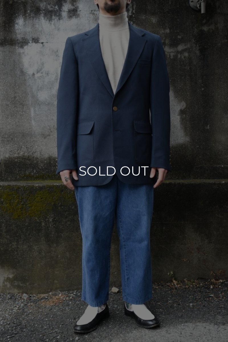 画像16: 70's LEVI’S ACCTION SUIT STA-PREST  navy blazer -made in USA- (16)