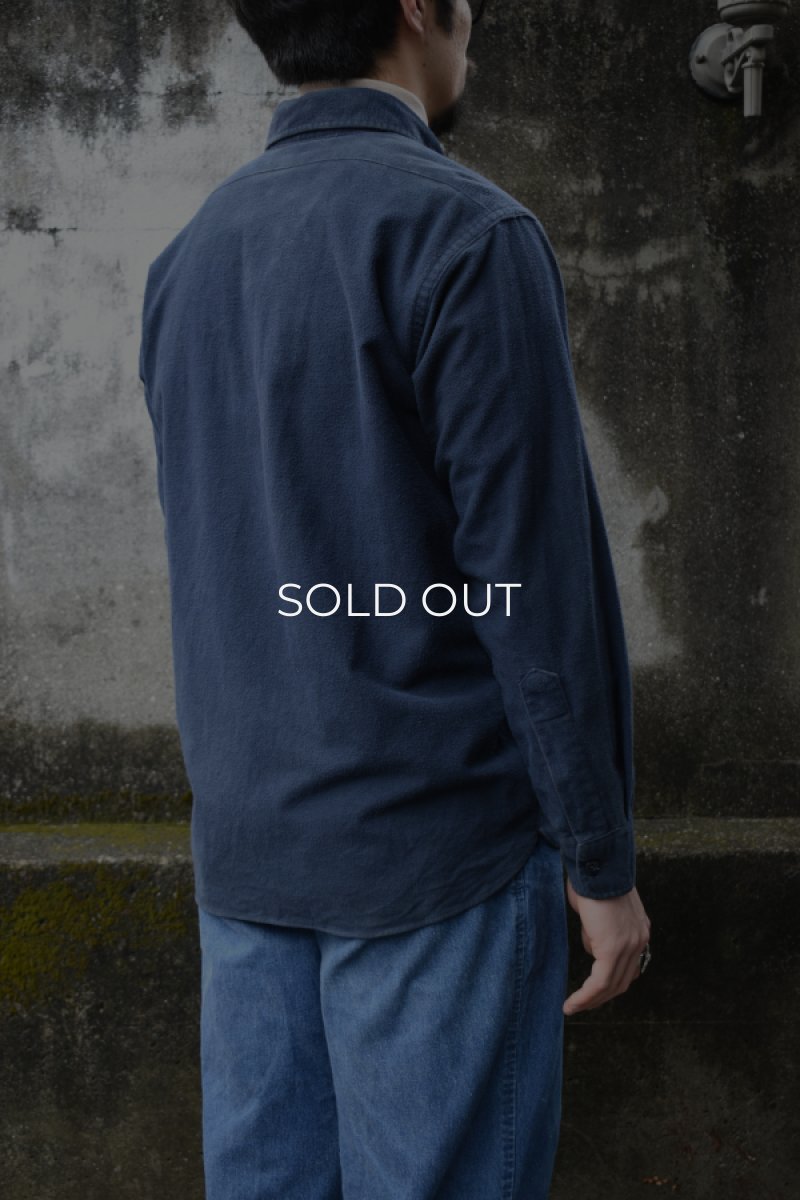 画像10: 80's L.L.Bean chamois cloth shirt -made in USA- (10)