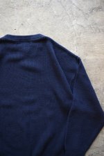 画像7: 90's Eddie Bauer cotton crew neck sweater -made in USA- (7)