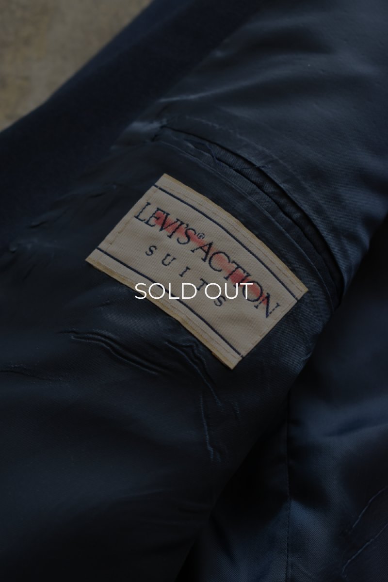 画像9: 70's LEVI’S ACCTION SUIT STA-PREST  navy blazer -made in USA- (9)