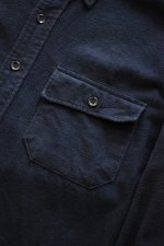 画像3: 80's L.L.Bean chamois cloth shirt -made in USA- (3)