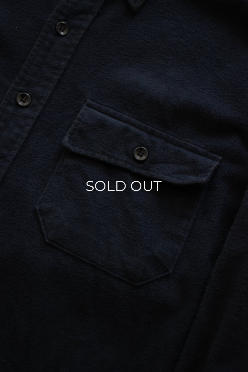 画像3: 80's L.L.Bean chamois cloth shirt -made in USA- (3)