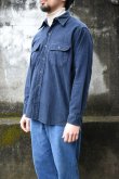 画像9: 80's L.L.Bean chamois cloth shirt -made in USA- (9)