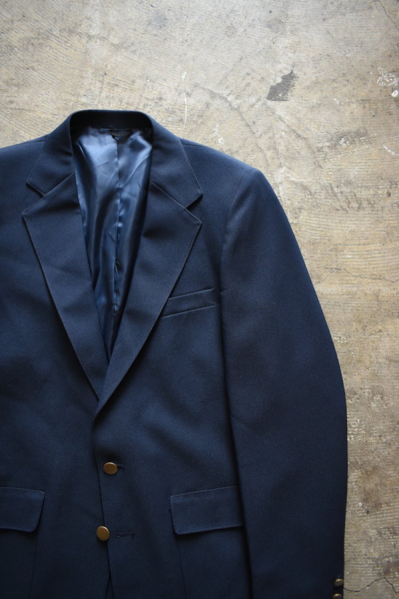 画像2: 70's LEVI’S ACCTION SUIT STA-PREST  navy blazer -made in USA- (2)