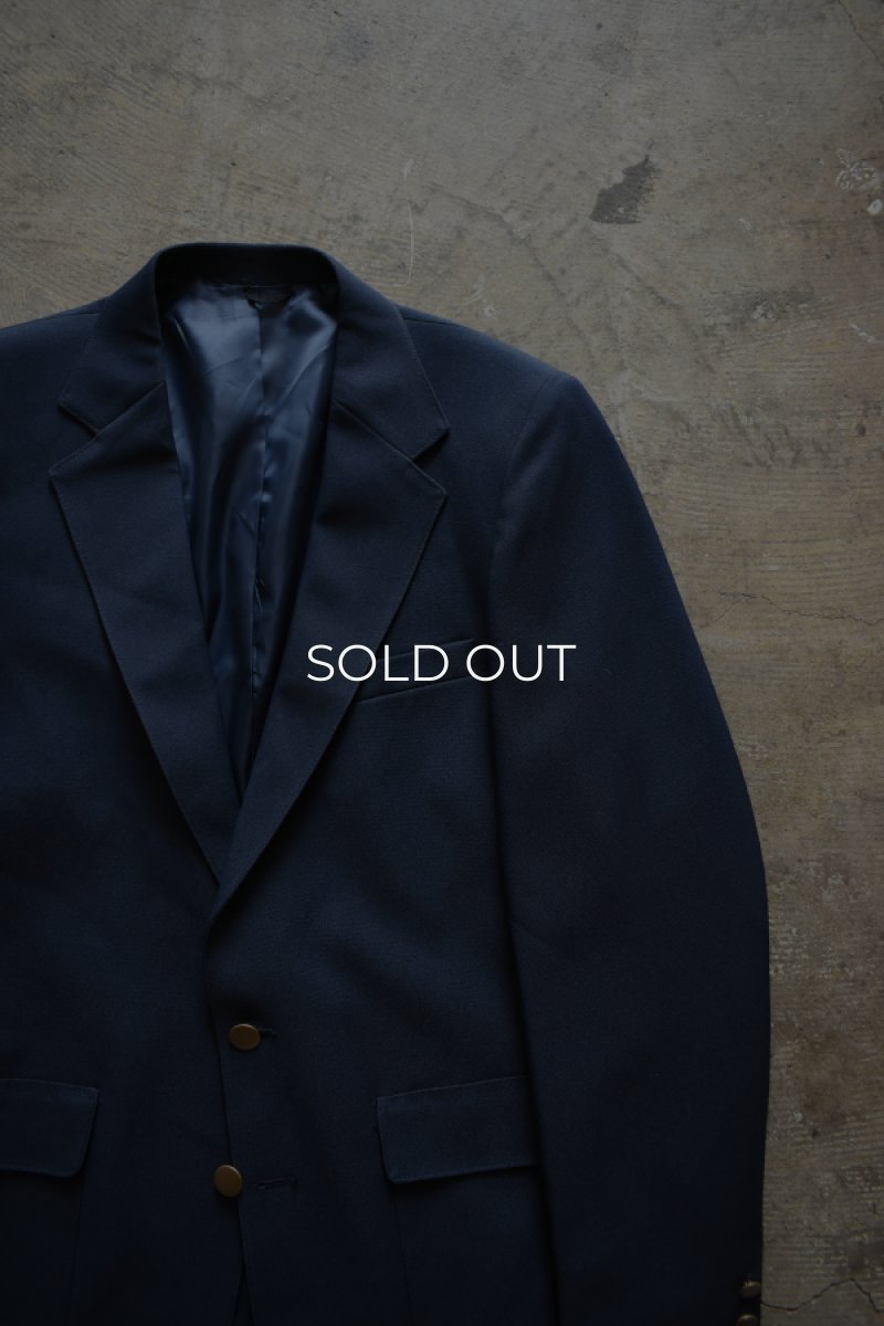 画像2: 70's LEVI’S ACCTION SUIT STA-PREST  navy blazer -made in USA- (2)