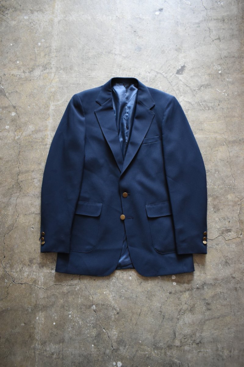 画像1: 70's LEVI’S ACCTION SUIT STA-PREST  navy blazer -made in USA- (1)