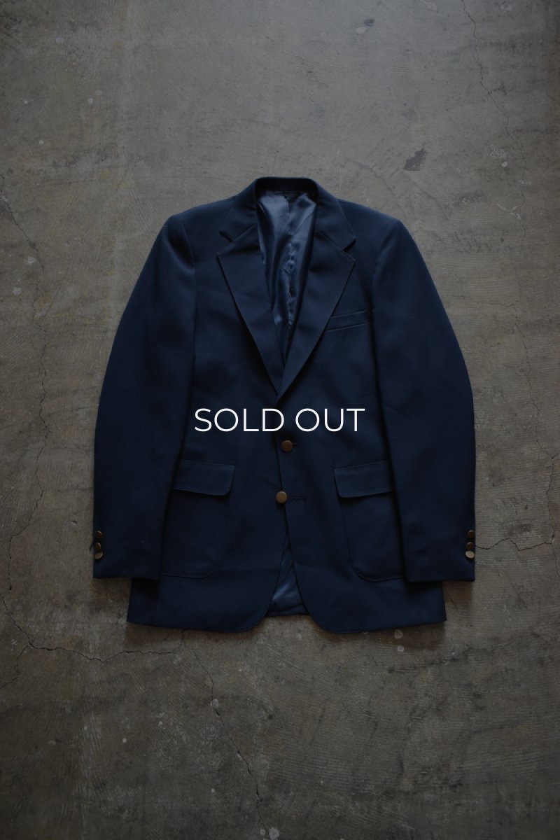画像1: 70's LEVI’S ACCTION SUIT STA-PREST  navy blazer -made in USA- (1)