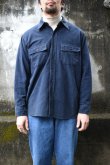 画像8: 80's L.L.Bean chamois cloth shirt -made in USA- (8)