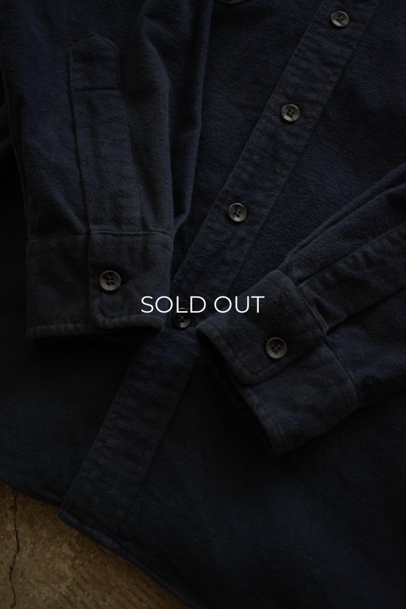 画像4: 80's L.L.Bean chamois cloth shirt -made in USA- (4)