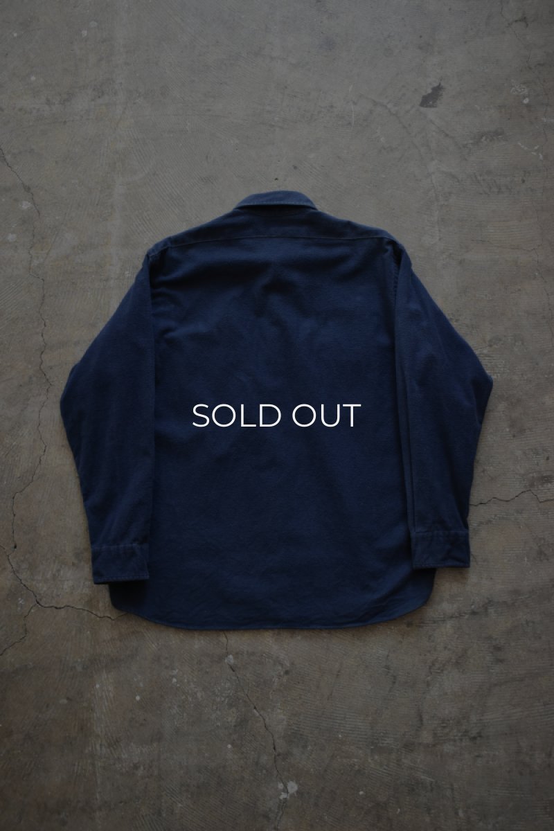 画像6: 80's L.L.Bean chamois cloth shirt -made in USA- (6)