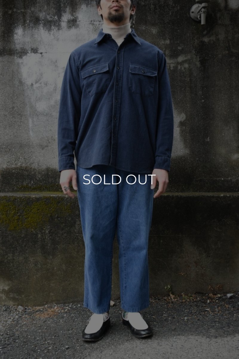 画像11: 80's L.L.Bean chamois cloth shirt -made in USA- (11)