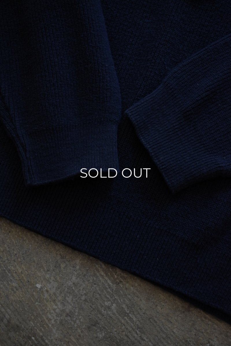 画像5: 90's Eddie Bauer cotton crew neck sweater -made in USA- (5)