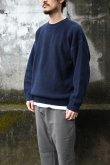 画像10: 90's Eddie Bauer cotton crew neck sweater -made in USA- (10)
