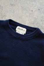画像2: 90's Eddie Bauer cotton crew neck sweater -made in USA- (2)