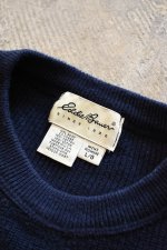 画像3: 90's Eddie Bauer cotton crew neck sweater -made in USA- (3)