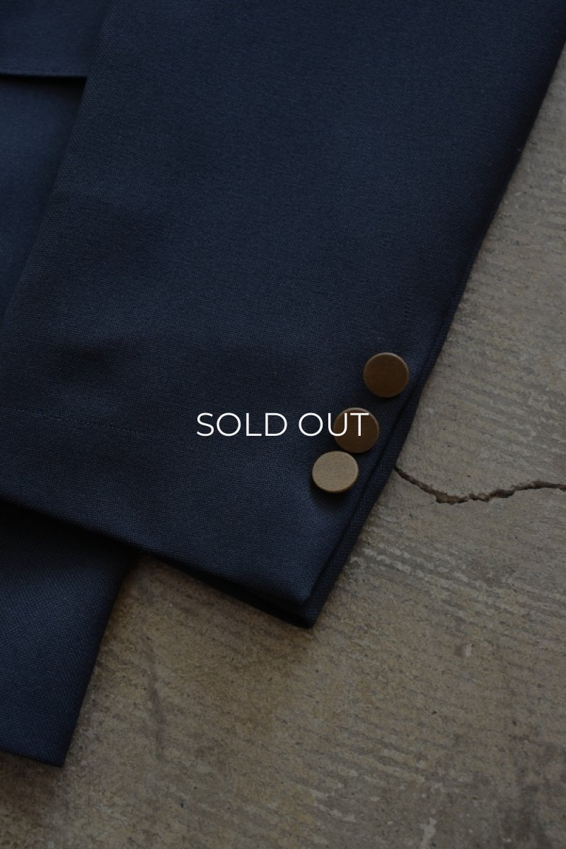 画像4: 70's LEVI’S ACCTION SUIT STA-PREST  navy blazer -made in USA- (4)