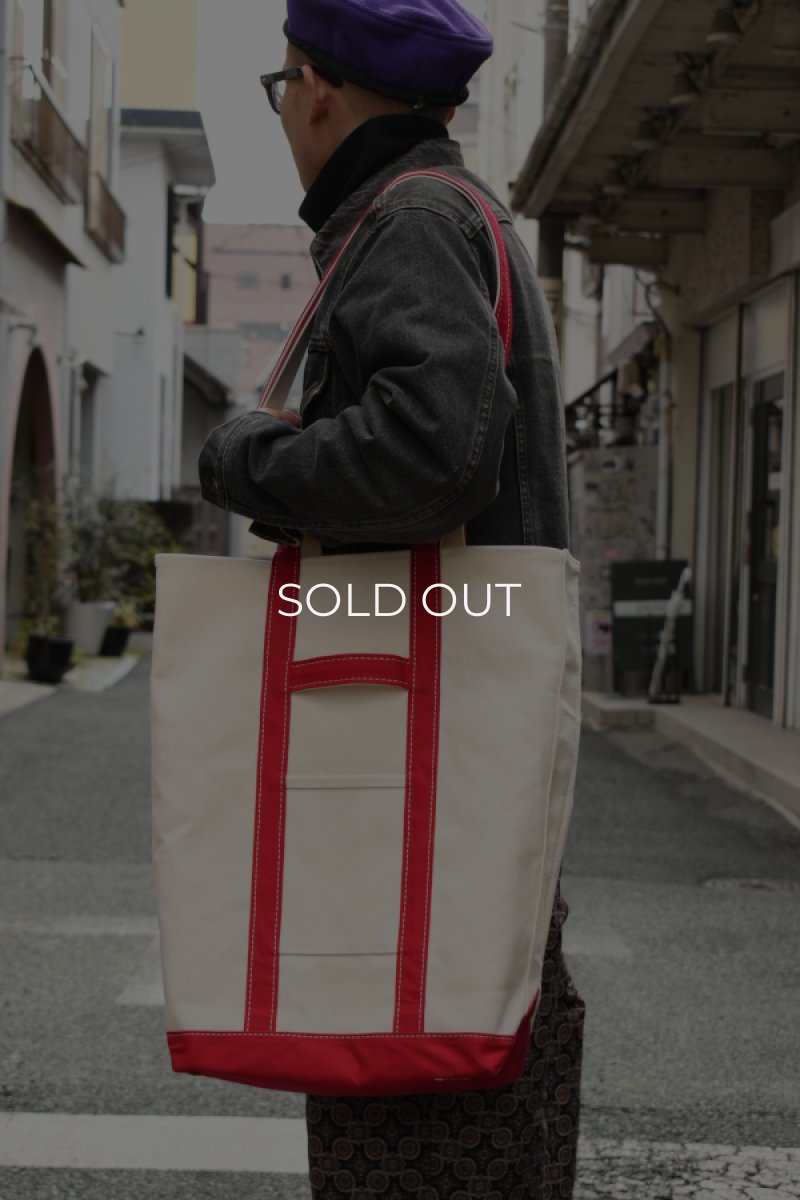 画像1: [NEW] Lakewood Clothing "Souvenir 2way tote" (RED) (1)