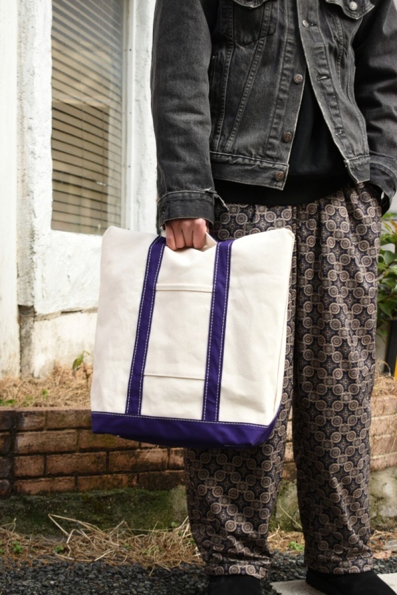 画像4: [NEW] Lakewood Clothing "Souvenir 2way tote" (PURPLE) (4)