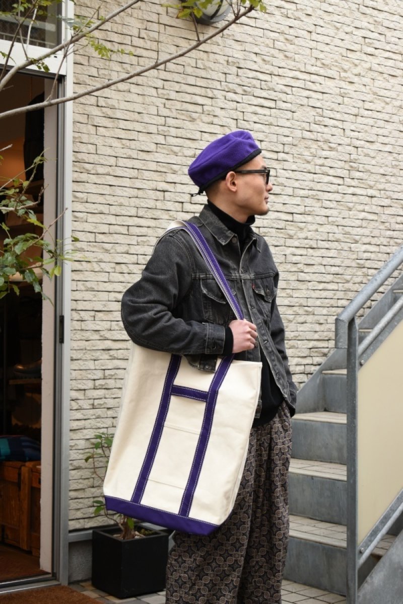 画像2: [NEW] Lakewood Clothing "Souvenir 2way tote" (PURPLE) (2)