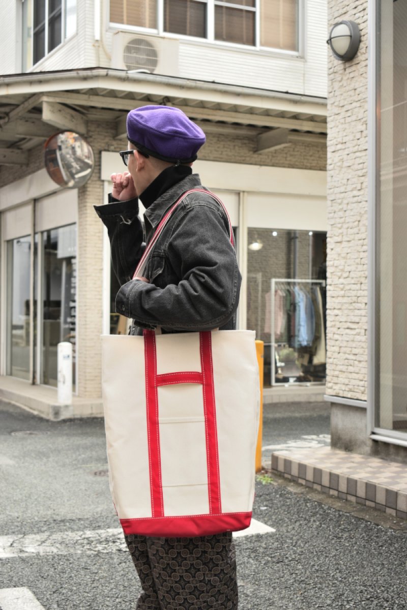 画像2: [NEW] Lakewood Clothing "Souvenir 2way tote" (RED) (2)