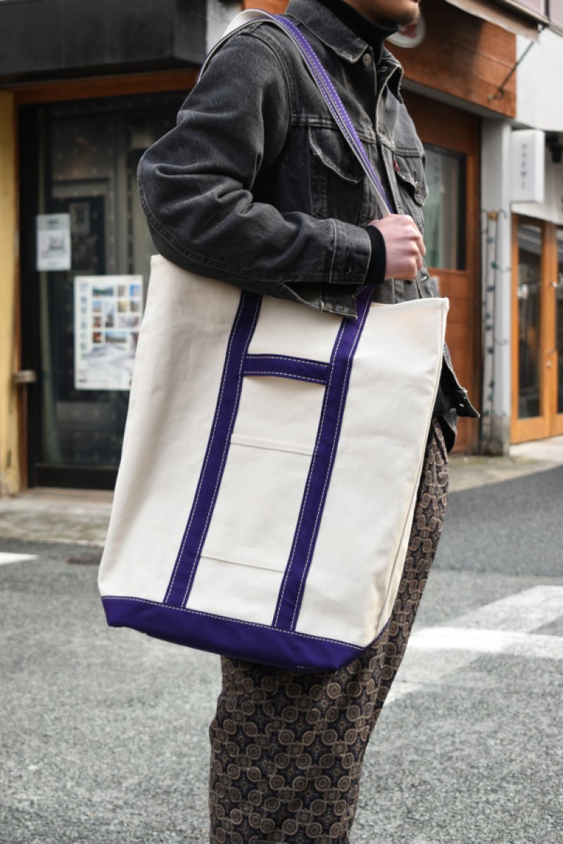 画像1: [NEW] Lakewood Clothing "Souvenir 2way tote" (PURPLE) (1)