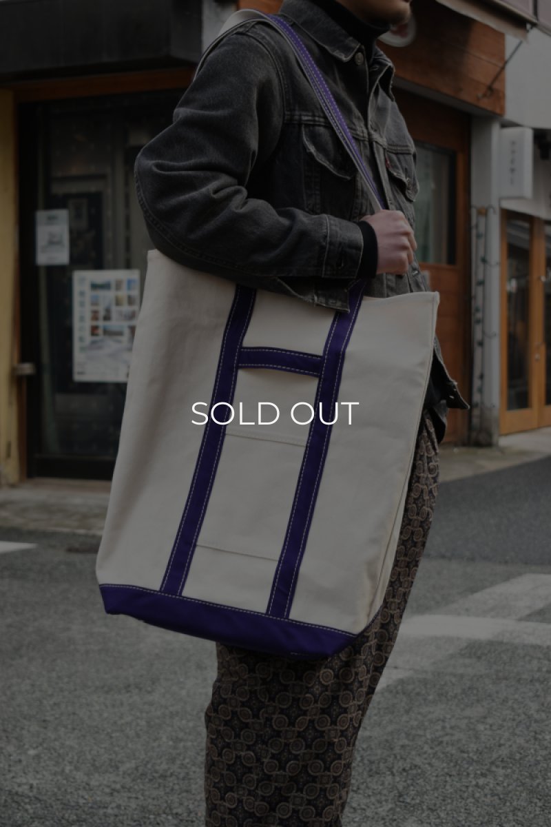 画像1: [NEW] Lakewood Clothing "Souvenir 2way tote" (PURPLE) (1)