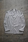 画像2: [DEADSTOCK] 80~90's ITALIAN NAVY cook jacket (2)