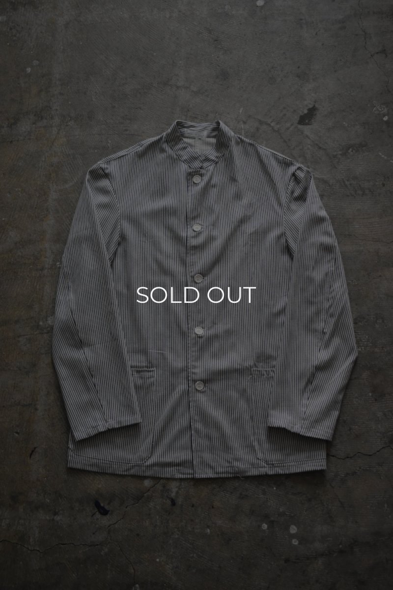 画像2: [DEADSTOCK] 80~90's ITALIAN NAVY cook jacket (2)
