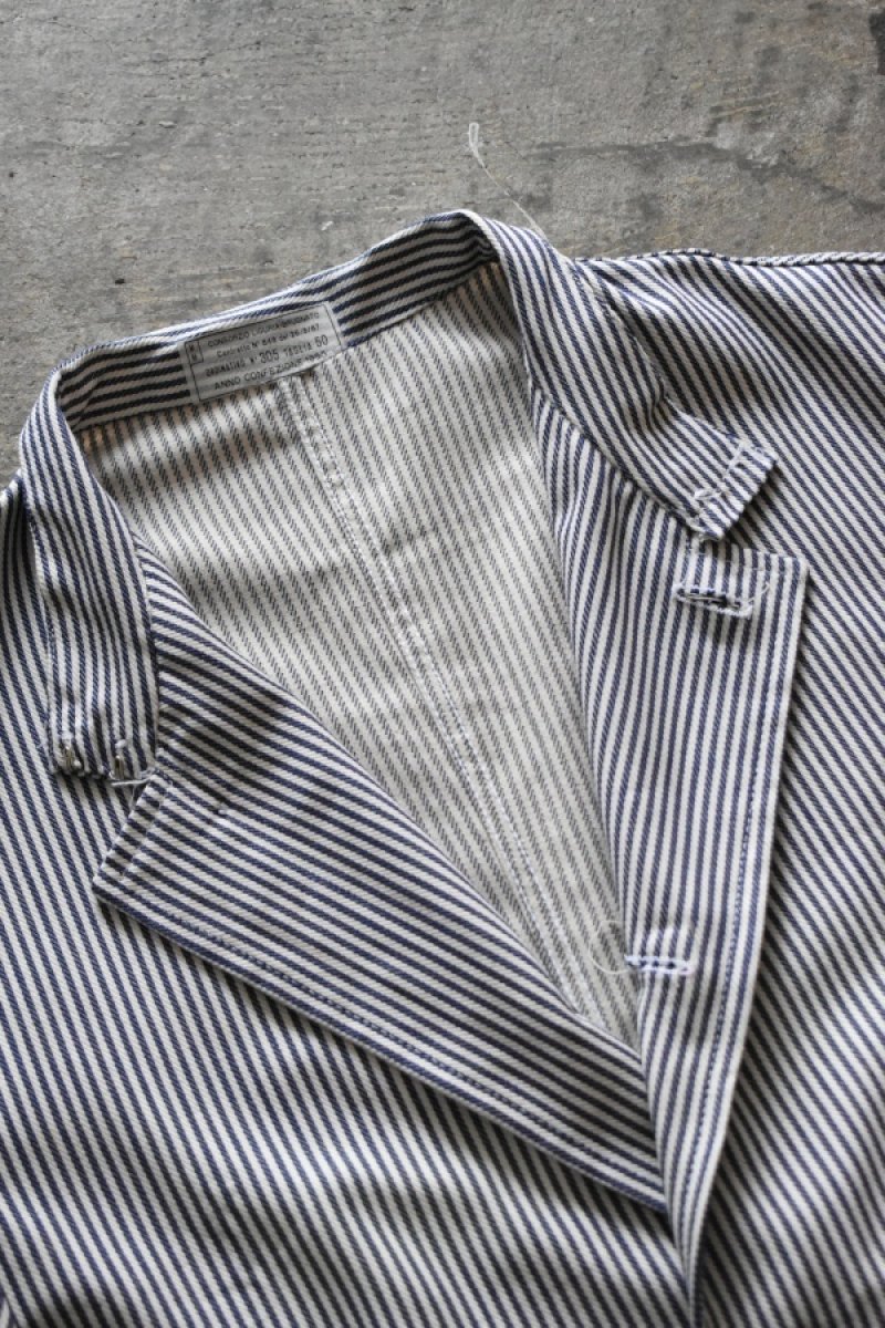 画像6: [DEADSTOCK] 80~90's ITALIAN NAVY cook jacket (6)