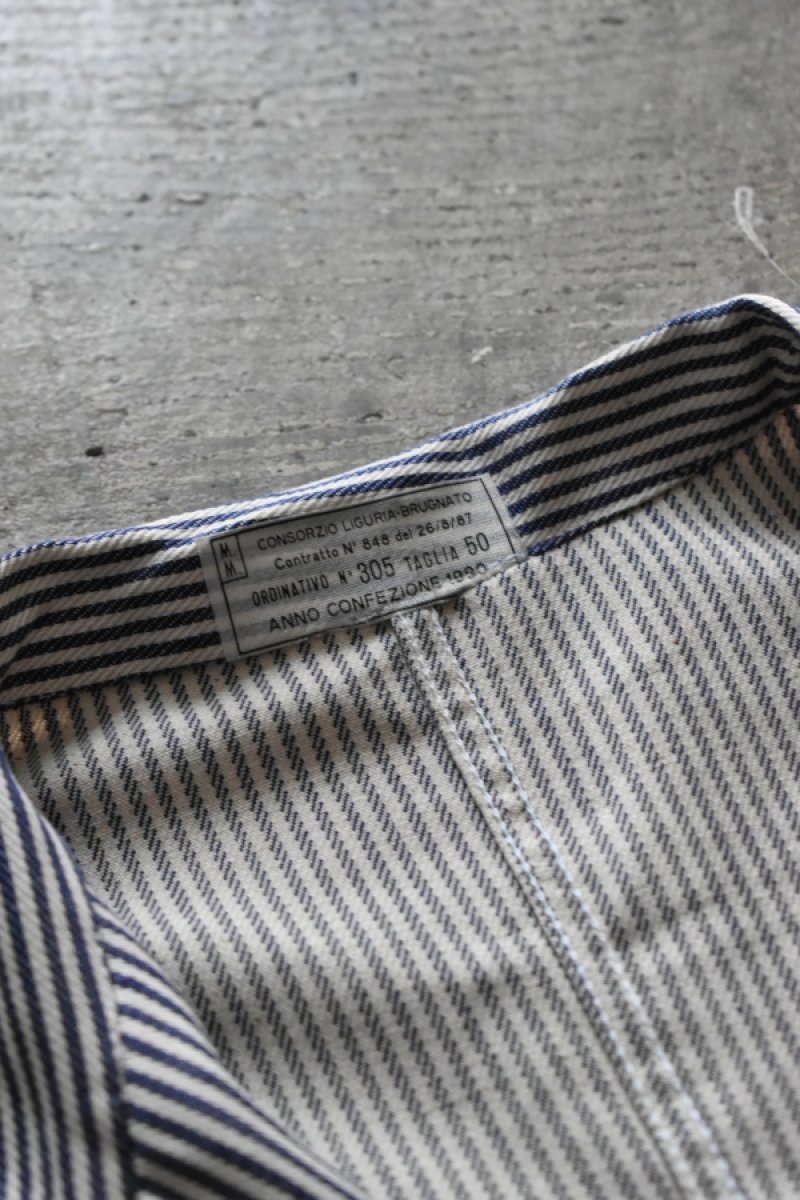 画像7: [DEADSTOCK] 80~90's ITALIAN NAVY cook jacket (7)