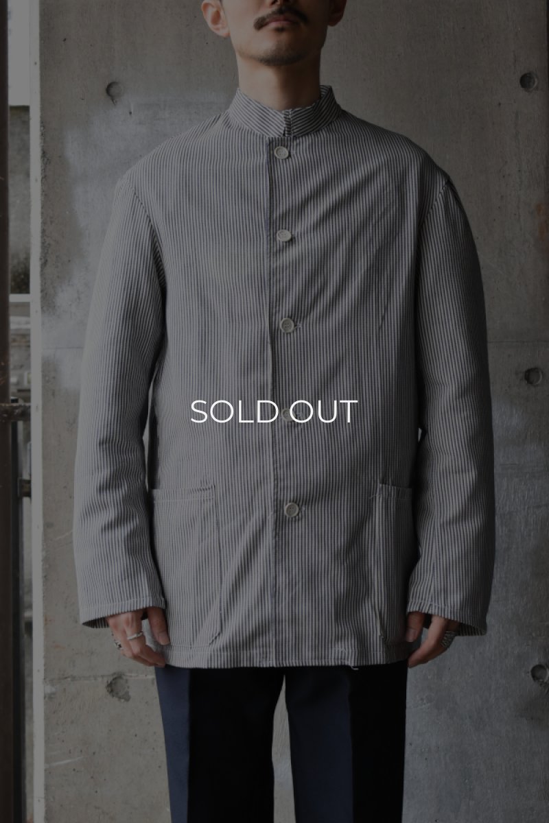 画像13: [DEADSTOCK] 80~90's ITALIAN NAVY cook jacket (13)